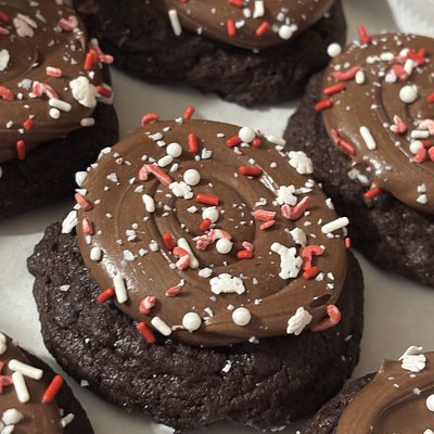 Peppermint Mocha Cookies
