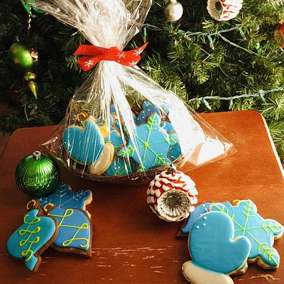 Iced Sugar Cookies
