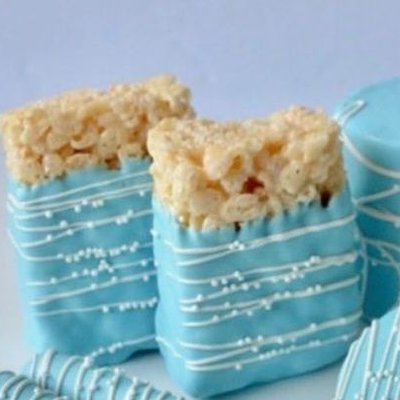 Dipped Rice Krispies 