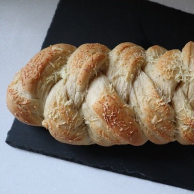 Asiago Cheese Braided Loaf
