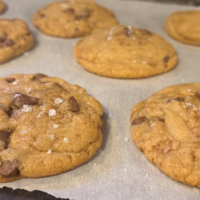 Sea Salt Chocolate Chip Cookies Dozen