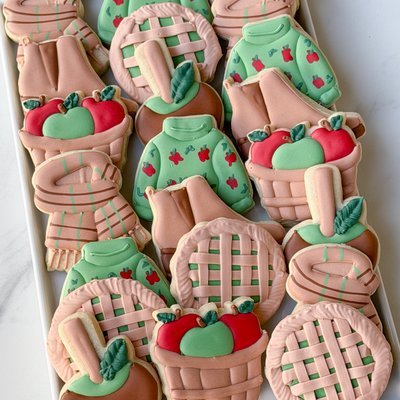 Fall Mini Cookies 