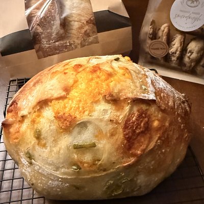 Jalapeño Cheddar GF Sourdough Loafs