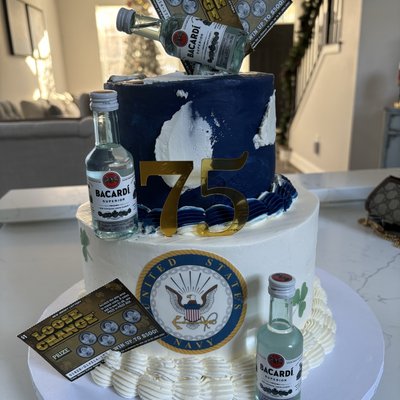 2 Tiered Cake (25-40ppl)