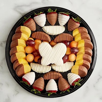 Chocolate Dipped Fruit Tray 