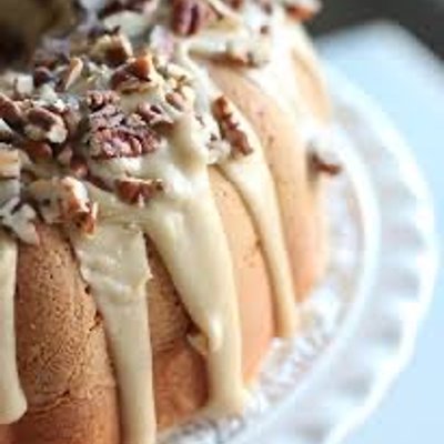 Pecan Cream Cheese Pound Cake