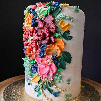 6” Cake, Approximately 12- 24 servings 