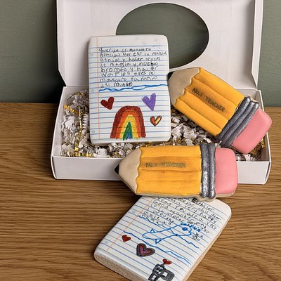 Personalized Note Cookie