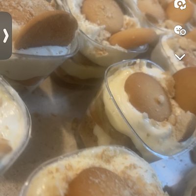Banana Pudding Cups 12 
