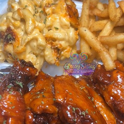 (6) WINGS W (2) SIDES