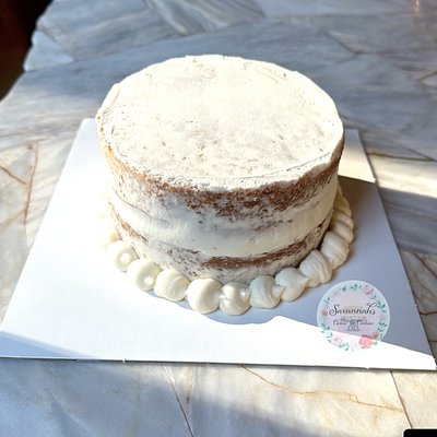 5” Or 6” Semi Naked Style Smash Cake 