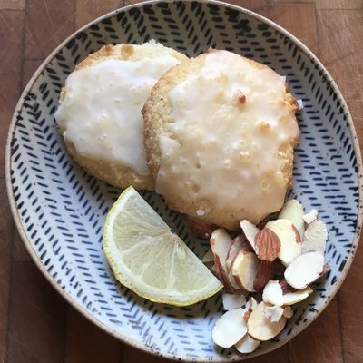 Lemon Almond Cookies
