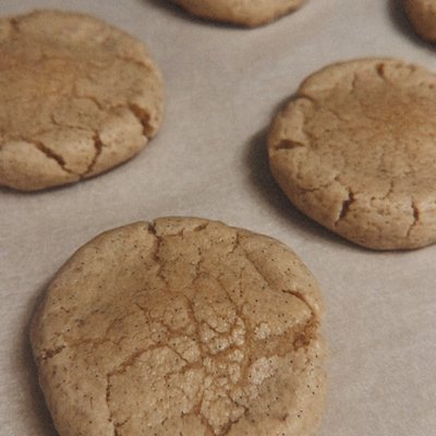 Vanilla Bean Cake Cookies 