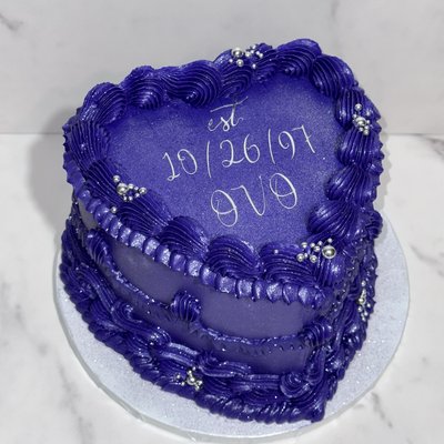 8in 2layer Heart 