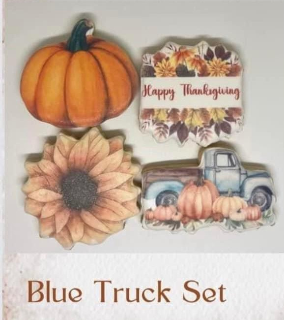 Thanksgiving Little Blue Truck Set