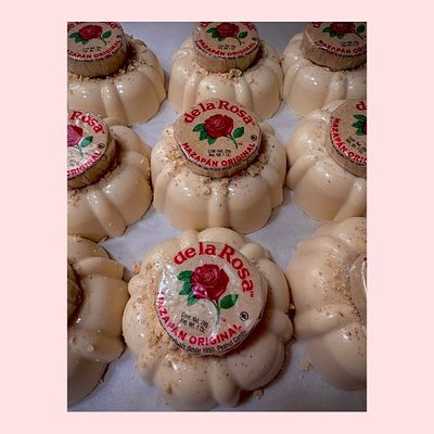 Mini Mazapan Gelatins (By The Dozen Only)