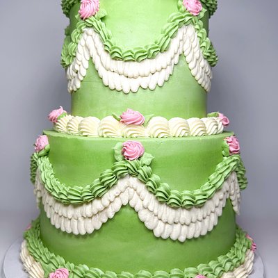 2-Tier: 6” / 9” Cake