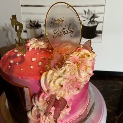 Butterflies Themed Cake
