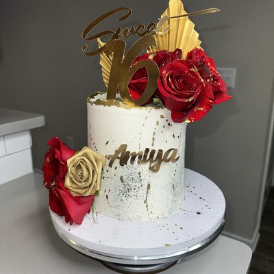 One Tier Cake (6in) 