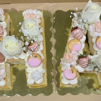 Number/ Alphabet Cake 13”-Price Per Number/letter