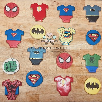 Superhero Cookies