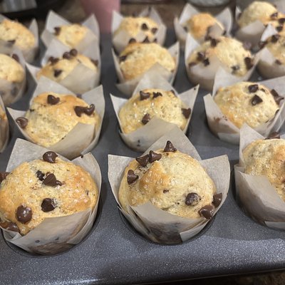 Chocolate Chip Mini Muffins