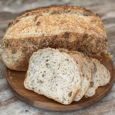 6 Seeded Sourdough Artisan Loaf