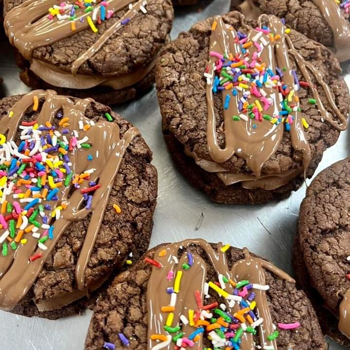 Chocolate Sandwich Cookies 