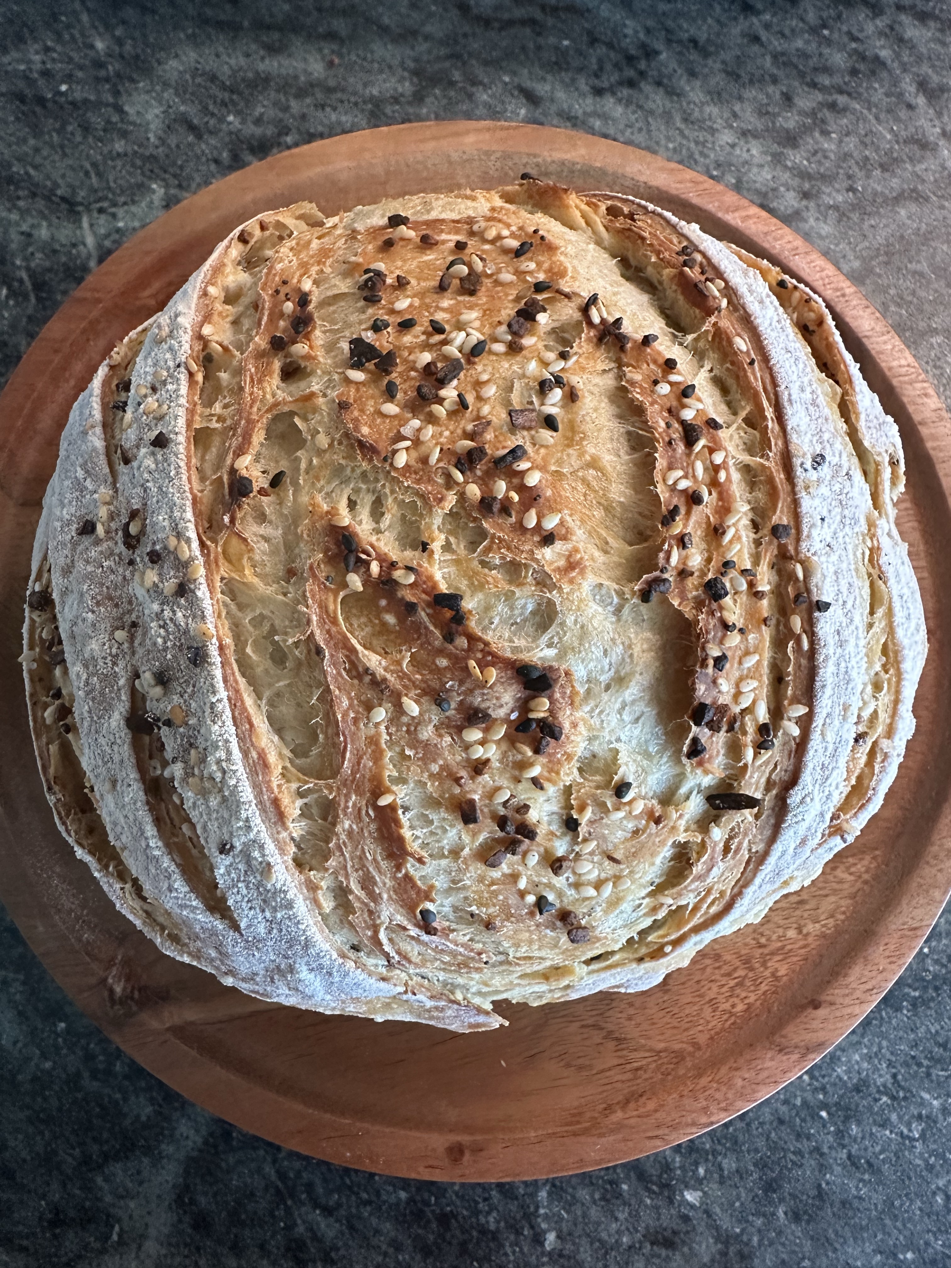 Everything Bagel Sourdough
