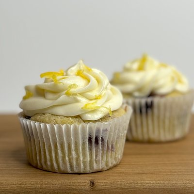 Lemon blueberry cupcakes