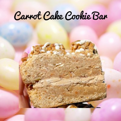 Carrot Cake Cookie Bar
