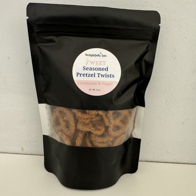 Cinnamon and Sugar Seasoned Pretzels 