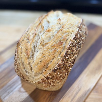 Everything Bagel Sourdough Loaf