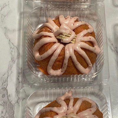 Nothing “Bundt” Luv Cake ( Strawberry )