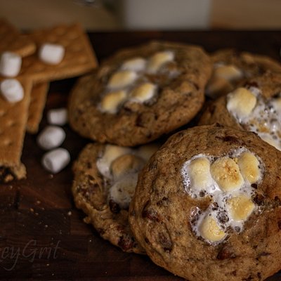 Sourdough S'mores Cookies