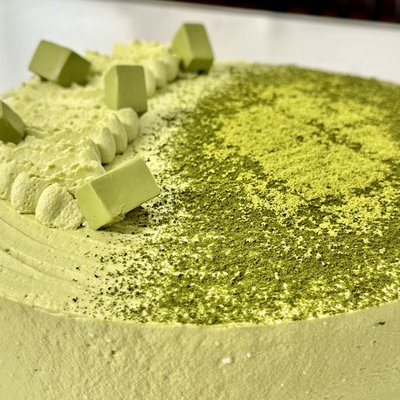 Matcha Genoise Cake