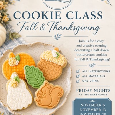November Cookie Class 