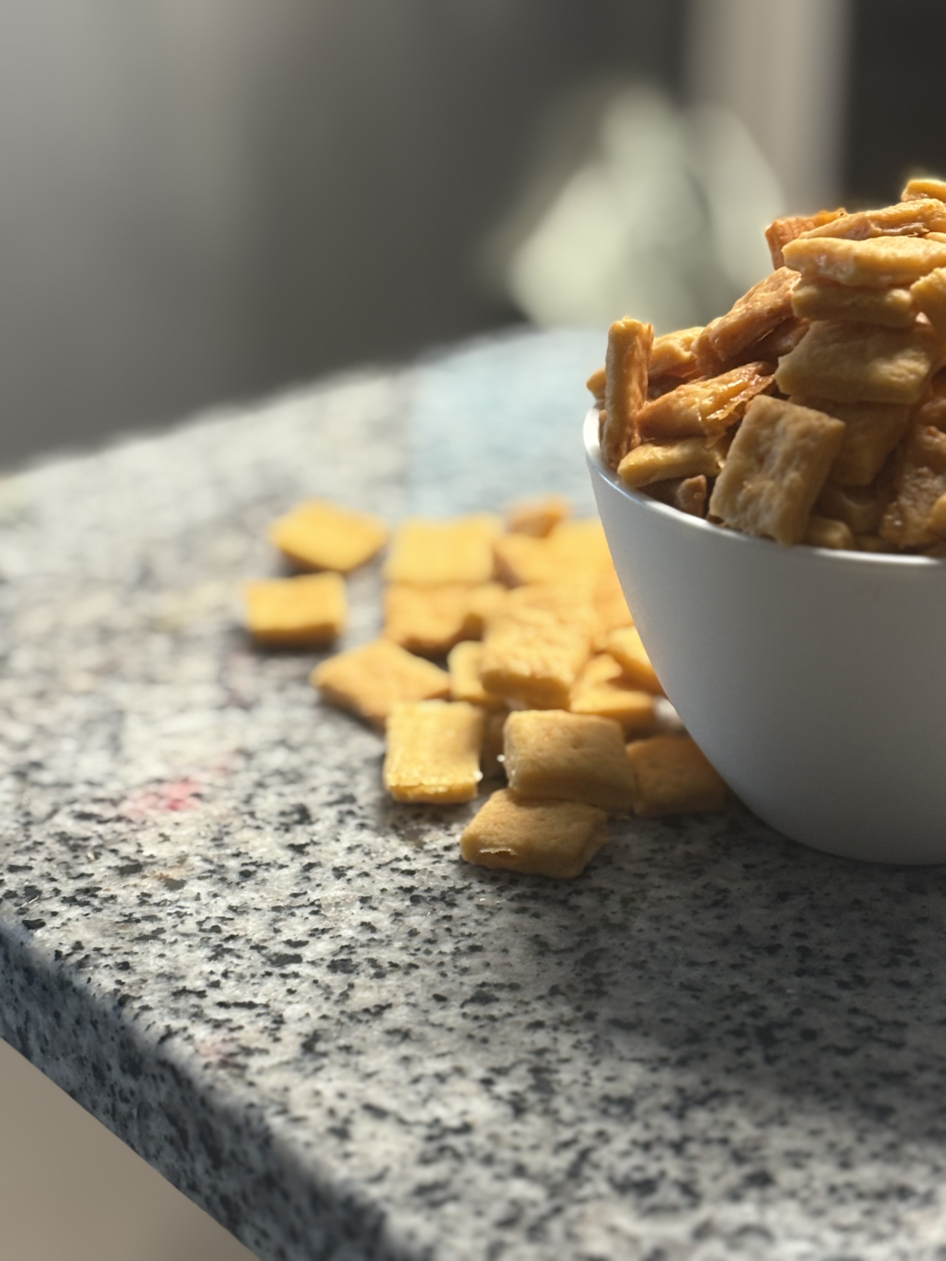 Discard Cheese Crackers