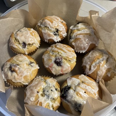 Scones - Blueberry Lemon Thyme with Lemon Glaze