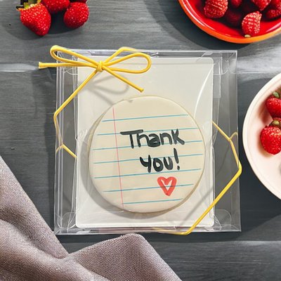 Individual Decorated Cookie                                       Gift Packaged