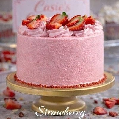 Strawberry Cake - 8 Inch