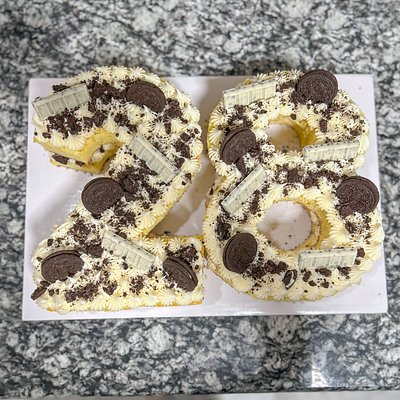 Number/Letter Cake- 2 Layer 