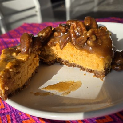 Sweet Potato Cheesecake 