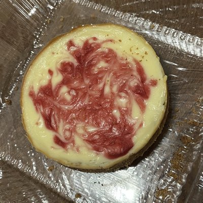 4 Inch Raspberry Cheesecake