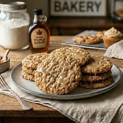 Maple Oatmeal Cookies