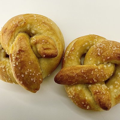 Authentic German Sourdough Pretzels