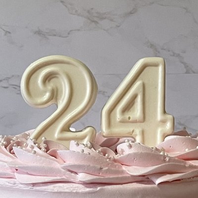 Chocolate Number Topper