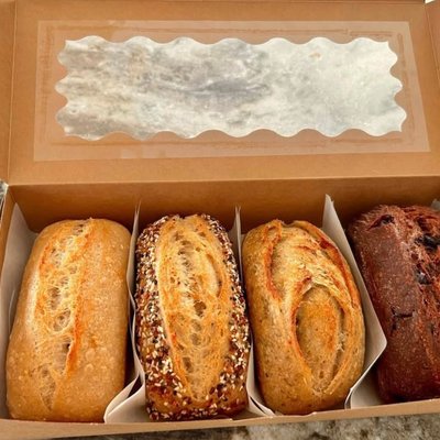 Assorted Bread Box Your Choice Of 4 Flavors 200gm Mini Breads