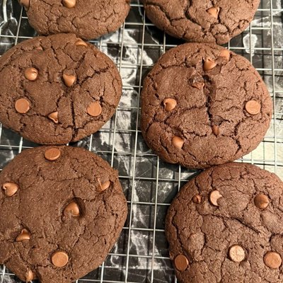 Double Chocolate Chip Cookies