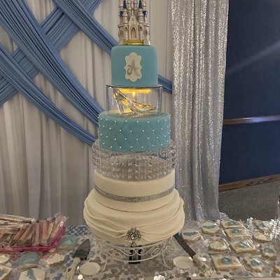 Custom 3 Tiered Cake 